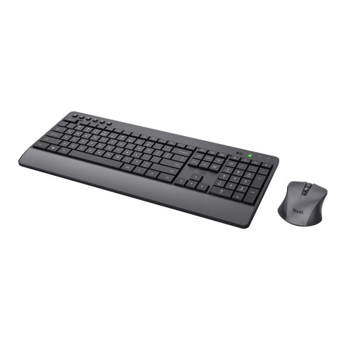 Trust Trezo keyboard Mouse included Universal RF Wireless QWERTY UK English Black Trust Trezo keyboard Mouse included Universal RF Wireless QWERTY UK English Black
